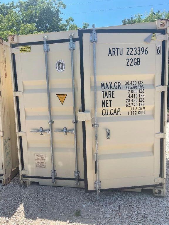 CONSIGNMENT AUCTION 20' LIKE NEW STORAGE CONTAINER AUSTIN,TX