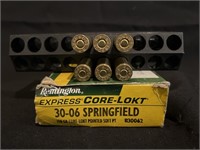 30-06 Springfield Rounds, 6 Total