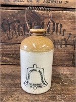 The Francis Cordial Manufacturing Stonware Demijoh