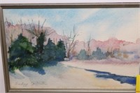 Audrey Johnston Watercolor Landscape