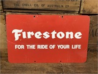 Original Firestone Double Sided Sign