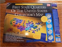 1st US Quarter Collection map