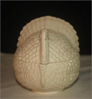 Porcelain Turkey Trinket Box