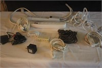 Lot of power strips and extension cords
