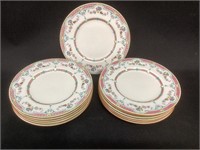 12 Ripon 9” Dinner Plates,England