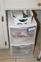 Organizer Drawers With A Variety Of Items