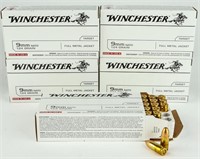 Ammo 250 Rds 9 MM Winchester 124GR FMJ