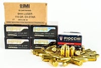 Ammo 300 Rds 9 MM JHP & FMJ Ammo
