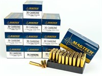 AMMO 550 Rounds Magtech 30 Carb 110 GR FMJ