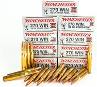 Ammo 180 Rds Winchester 270 Power-Point Cartridges
