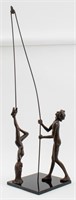 Victor Salmones 'Acrobats' Bronze Sculpture AP