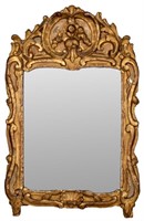 Rococo Giltwood Mirror, 18th Century