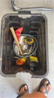 Tote of Tools & Miscellaneous
