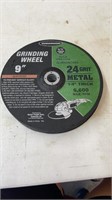 Lot of 5 9” grinding wheels