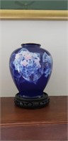 Cobalt Japanese Vase