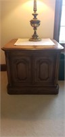 Two Door End Table