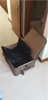 Large Suitcase- Several Garmet Bags