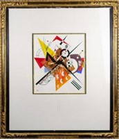 Watercolour attributed to Wassily Kandinsky