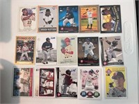Lot of 15 baseball cards