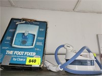 THE FOOT FIXER AND STEAMER