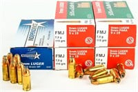 Ammo 250 Rds S&B & Independence 9 MM Cartridges