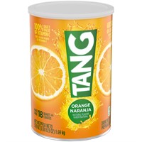 Tang Jumbo Orange Drink Mix, 58.9 Oz Canister