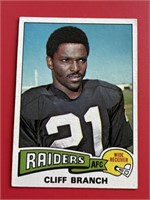 1975 Topps Cliff Branch Rookie Card Raiders