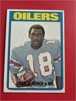 1972 Topps Charlie Joiner Rookie Card