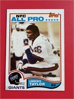 1982 Topps Lawrence Taylor Rookie Card