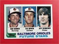 1982 Topps Cal Ripken JR. Rookie Card