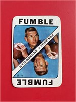 1970 Topps Game Johnny Unitas Card