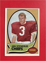 1970 Topps Jan Stenerud Rookie Card