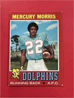 1971 Topps Mercury Morris Rookie Card