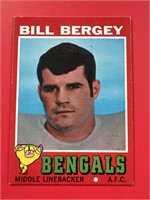 1971 Topps Bill Bergey Rookie Card