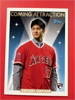 2018 Topps Shoehi Ohtani Rookie Coming Attractions