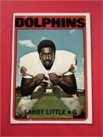 1972 Topps Larry Little Rookie Cards Dolphins