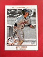 2011 Bryce Harper Rookie Minor League Card