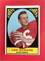 1967 Topps Len Dawson Card #61 Chiefs