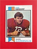1973 Topps Dan Dierdorf Rookie Card