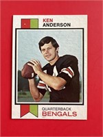 1973 Topps Ken Anderson Rookie Card