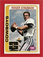 1978 Topps Roger Staubach Card #290 Cowboys