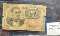 Civil war era currency