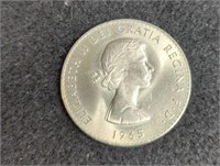 1965 Elizabeth coin