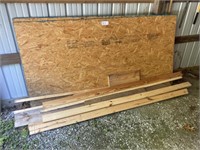(3) 4x8 Sheets of Plywood & Assorted 2x4’s