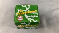 500 rnds 22 LR Remington Thunderbolt