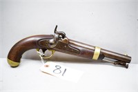H. Aston Model 1842 .54 Cal Percussion Pistol