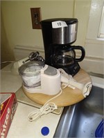 4-Cup Coffee Maker & Small Food Chopper