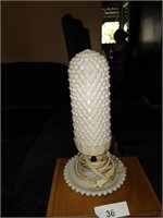 Unique Milk Glass Lamp