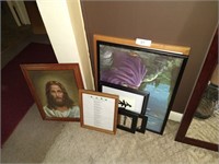 Assorted Religious & Other Wall Art