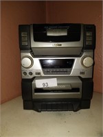 Sano Am/Fm CD/Cassette Player w/ Speakers
